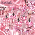 UtmFamx™ Crystal Nail Art Display Stand Set