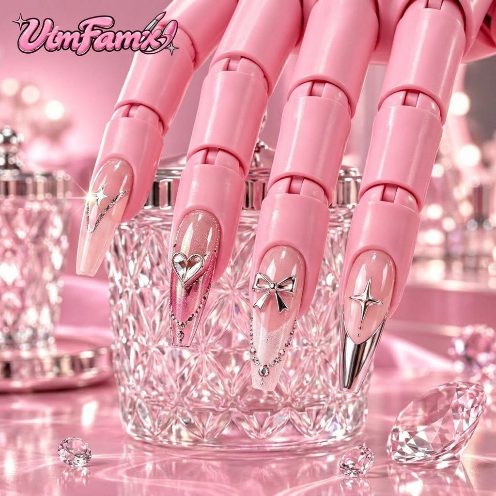 UtmFamx™ Adjustable Manicure Practice Hand