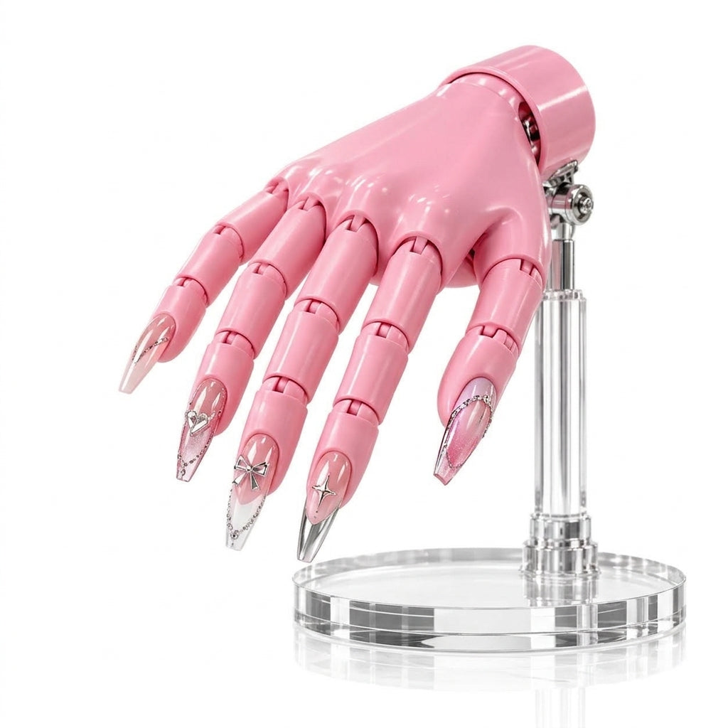 UtmFamx™ Adjustable Manicure Practice Hand