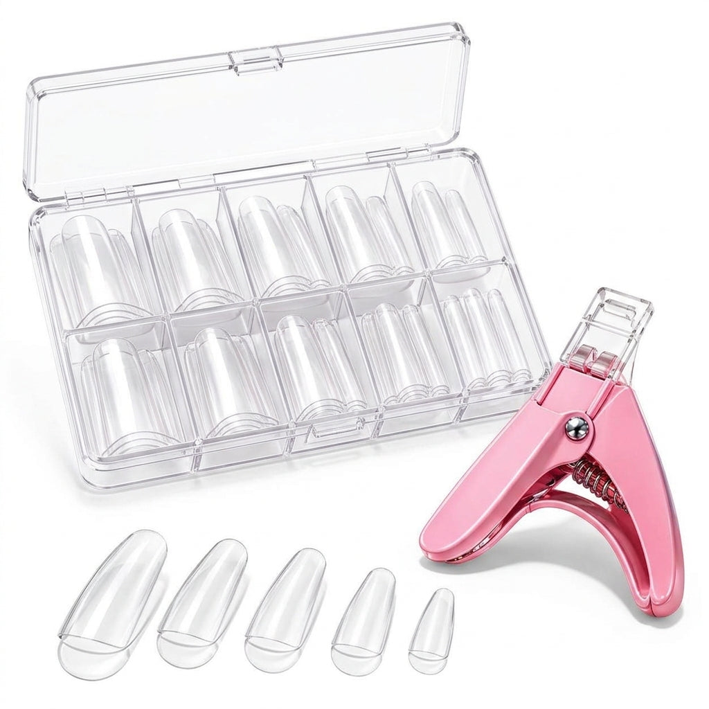 UtmFamx™ Clear Nail Tip Extension Kit
