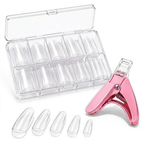 UtmFamx™ Clear Nail Tip Extension Kit
