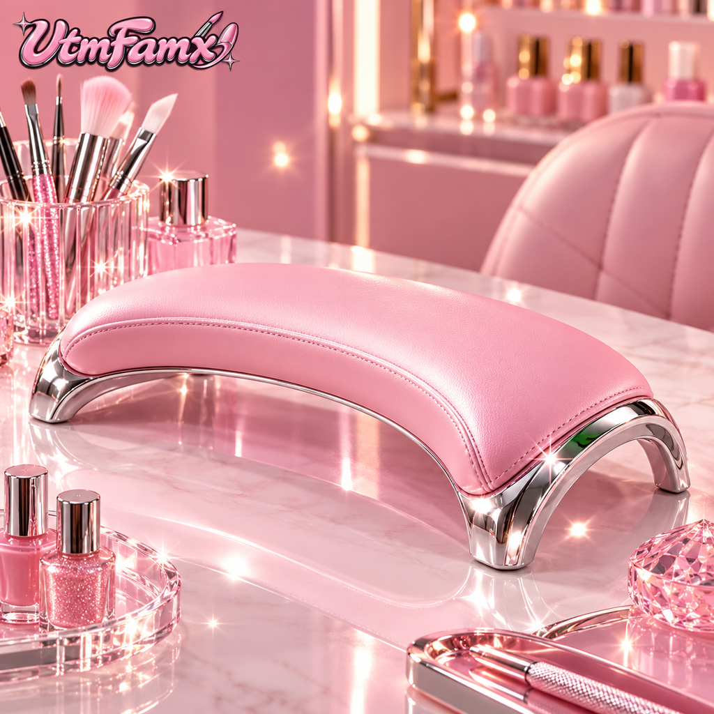 UtmFamx™ Cushioned Manicure Hand Rest