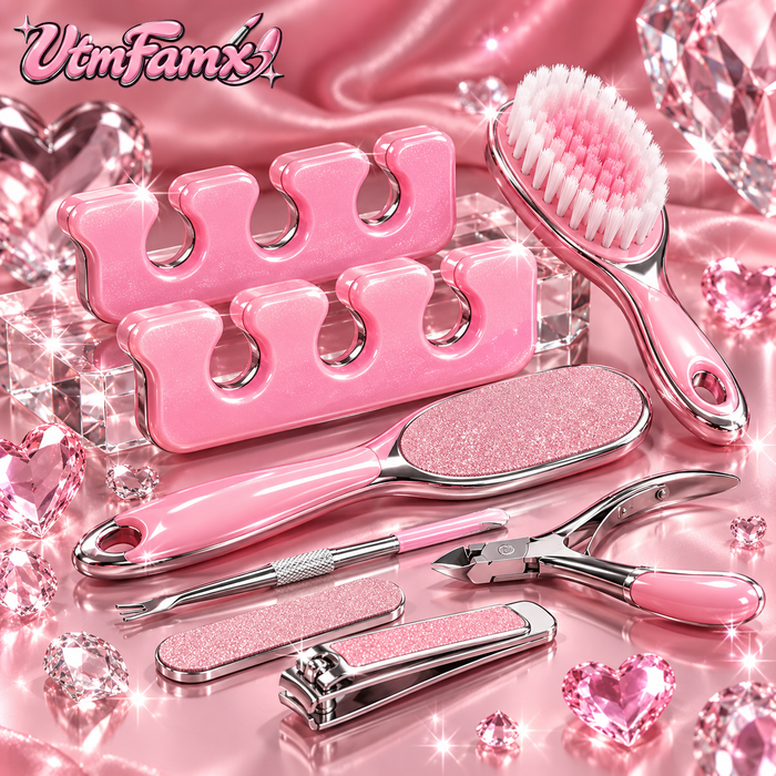 UtmFamx™ Complete Pedicure Care Tool Kit