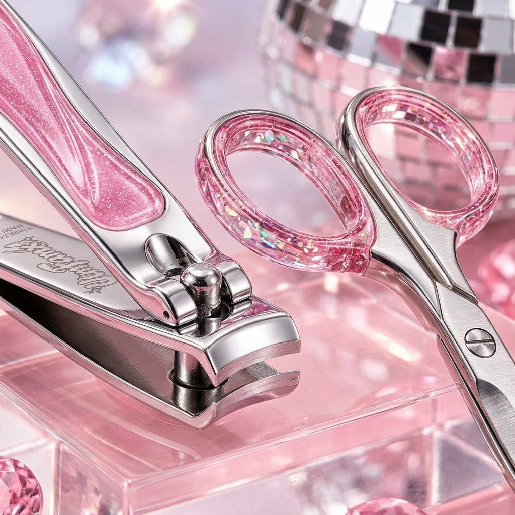 UtmFamx™ Nail Clipper & Curved Scissors Set
