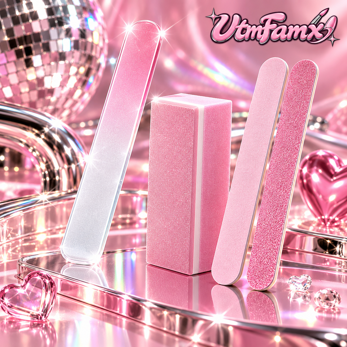 UtmFamx™ Nail File & Buffer Kit
